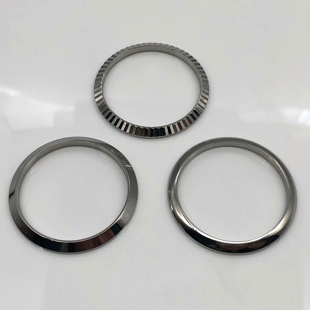Exhibition Caseback - Watch Parts Polished Stainless Steel Bezel