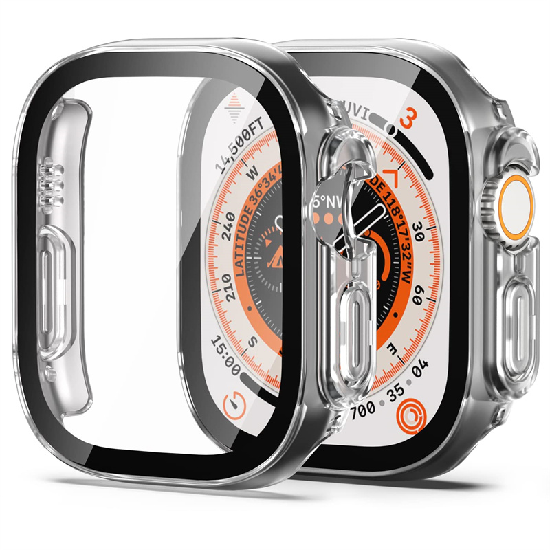 Luxury Watch Apple Bands - Glass+case For Apple Watch Ultra 49mm