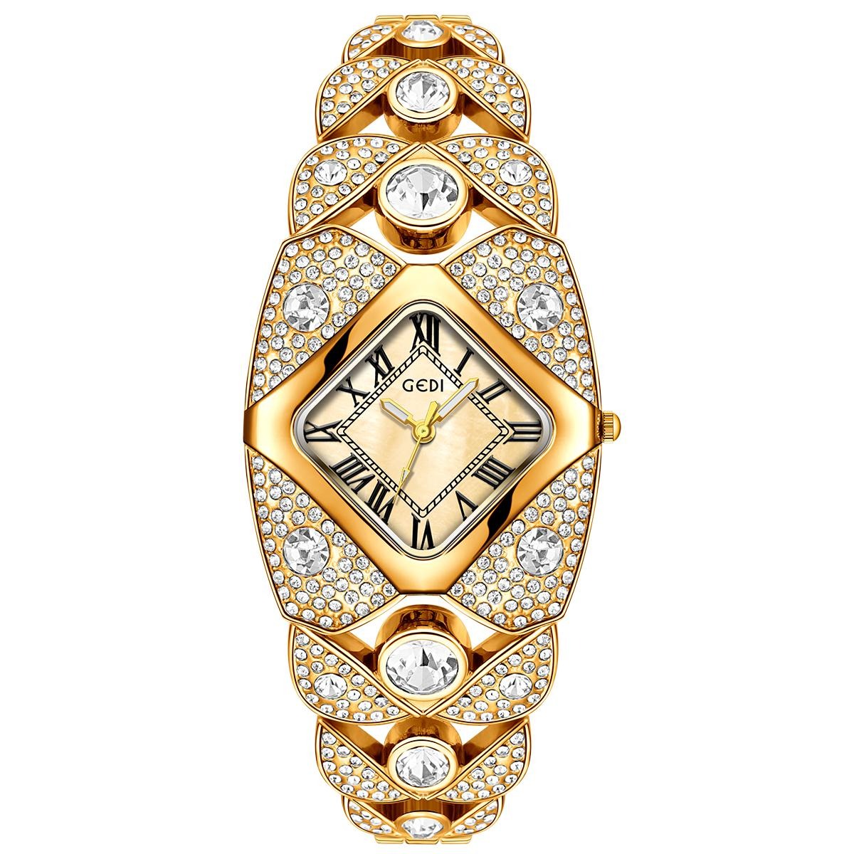 Ladies Luxury Watch - UTHAI L008 Fashionable Women Watch, Waterproof,