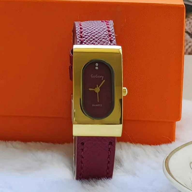 Luxury Watch Leather Strap - Luxury Ladies Brand Women Watch Fashion