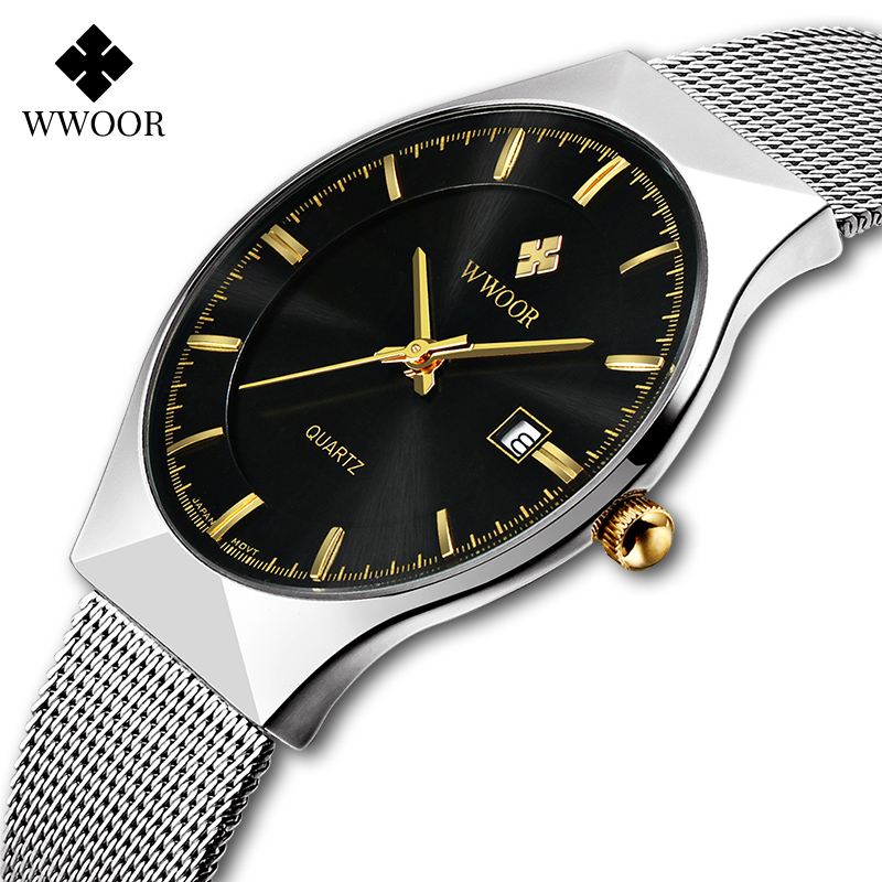 Dress Watch Ultra Thin - Fashion Top Brand Wwoor Casual Ultra