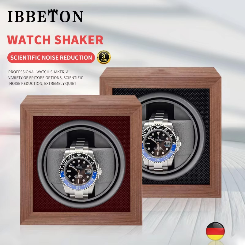 Luxury Watch Winder Box - IBBETON Luxury Brand Wood Watch Winder