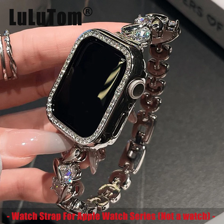 Luxury Watch Apple Bands - Love Diamond Strap For Apple Watch