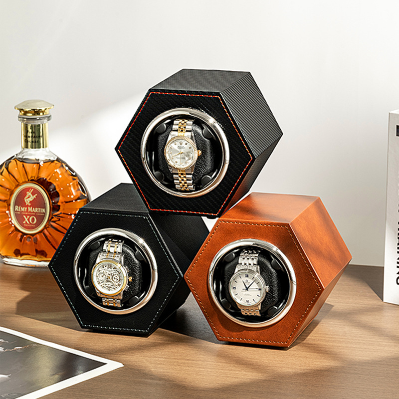Luxury Watch Winder Box - 2024 New Watch Winder Mini Single