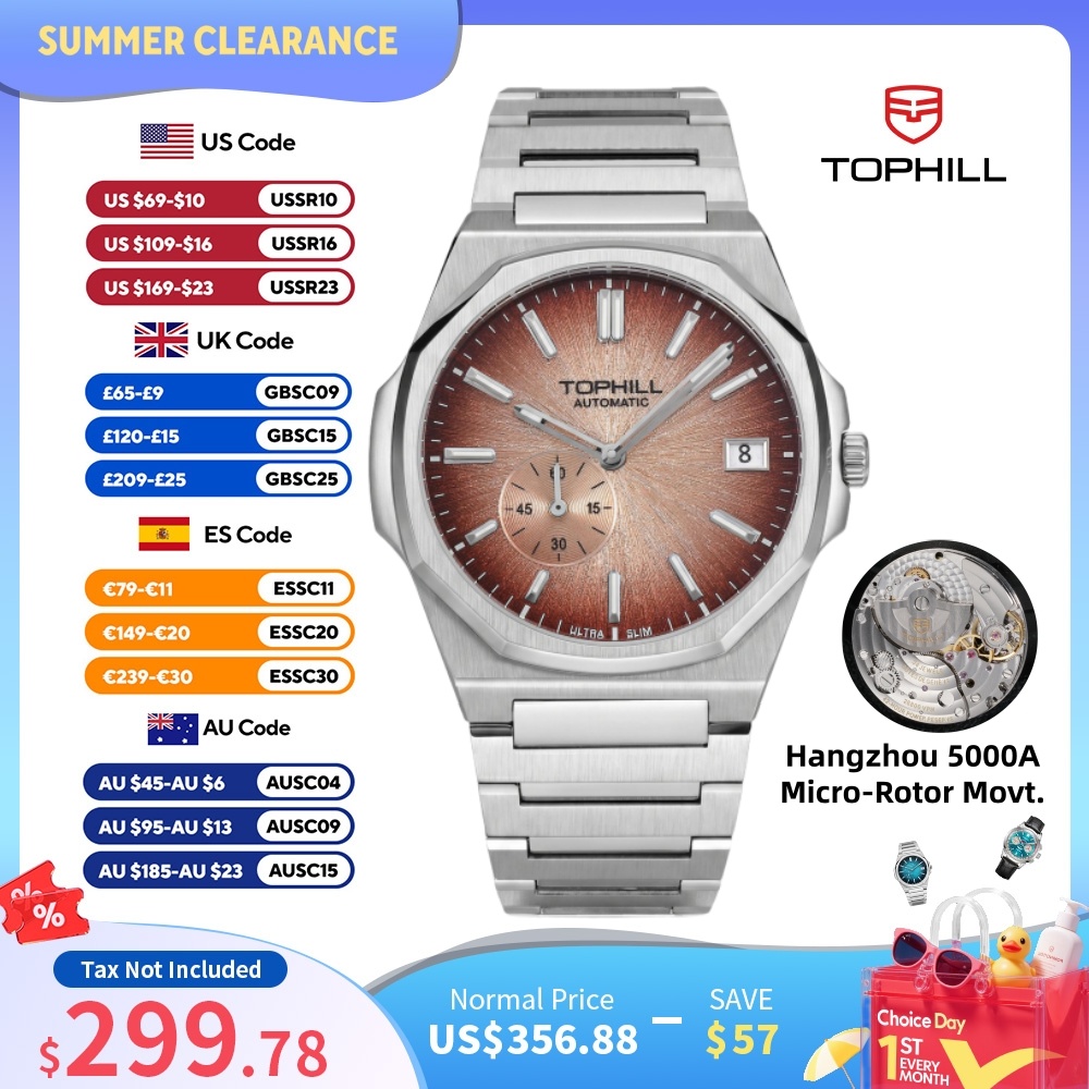 Cloisonne Enamel Dial - TOPHILL+ 38.7mm KIM001G Ultra-thin Watches Men