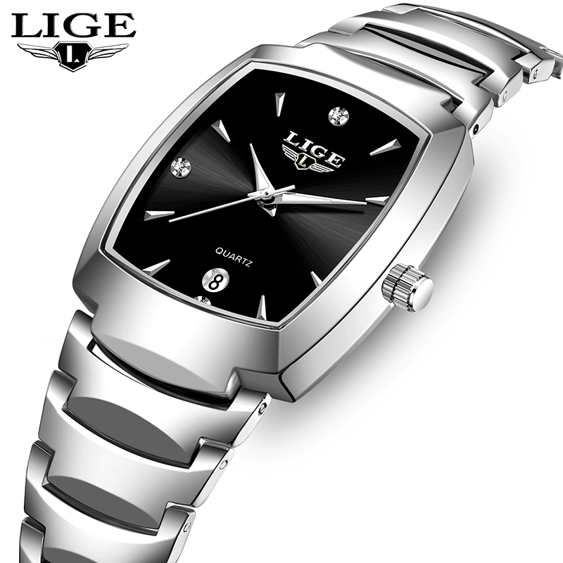 Luxury Watch And Bracelet - LIGE Watch women Business Luxury Ladies