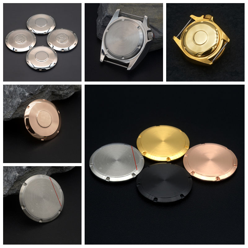 Exhibition Caseback - Sealed Waterproof Solid Stainless Steel Back