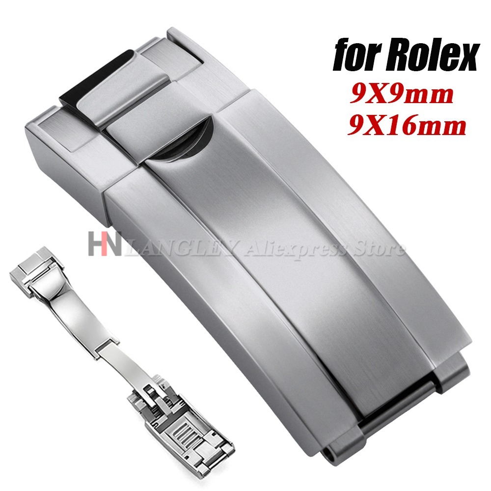 Luxury Watch Expensive - 9x9mm 316L Stainless Steel Double Safety