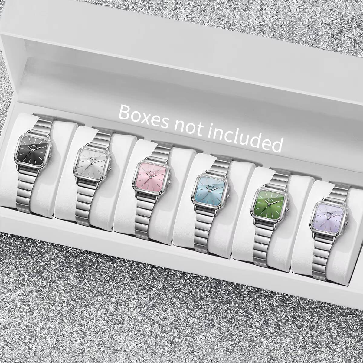 Dress Watch Ultra Thin - 2/3/4/5/6PCS Fashion Square Women Watches Set