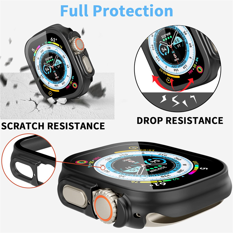 Glass+case For Apple Watch Ult - Luxury Watch Apple Bands review and price