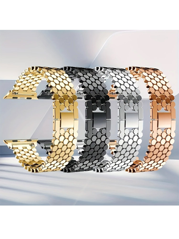 Stainless Steel Strap For Appl - Luxury Watch Apple Bands review and price
