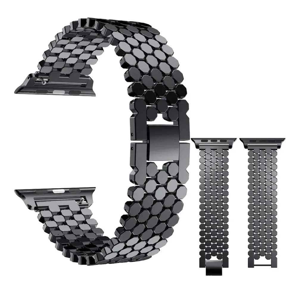Stainless Steel Strap For Appl - Luxury Watch Apple Bands review and price