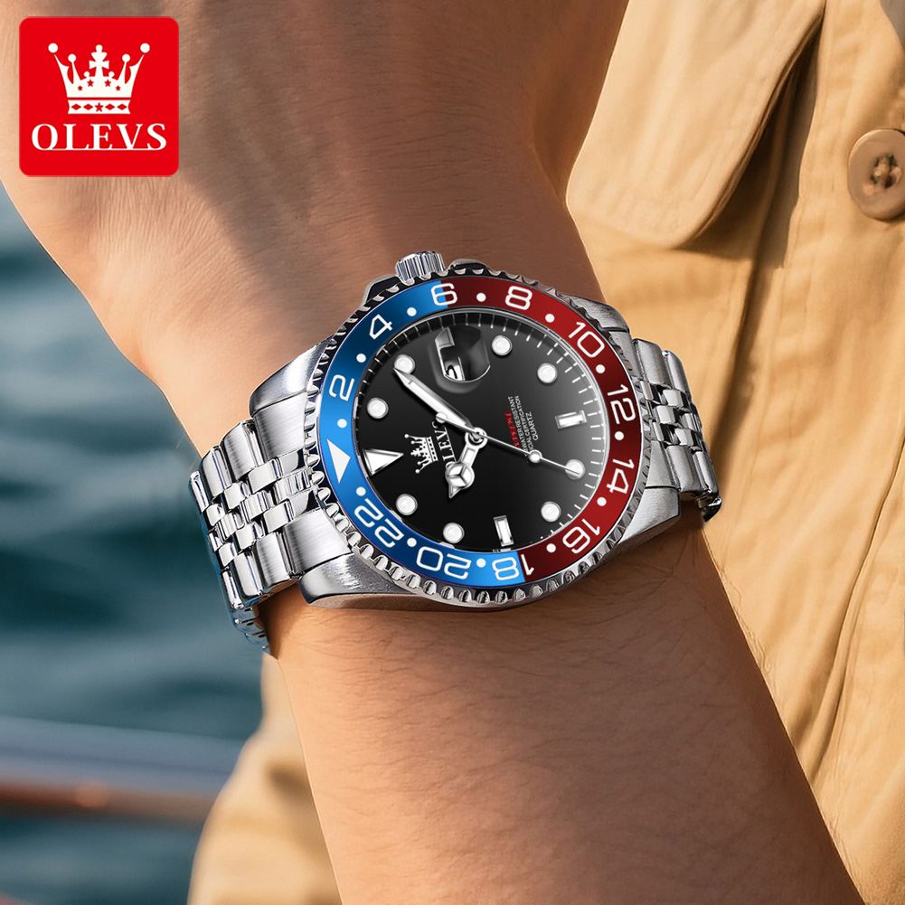 OLEVS 5657 Original Brand Men' - Luxury Watch Men review and price
