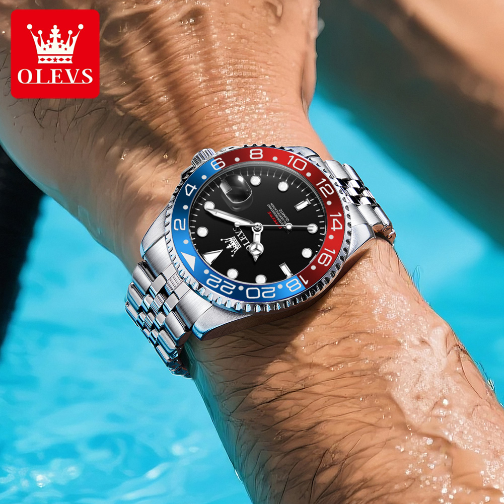 OLEVS 5657 Original Brand Men' - Luxury Watch Men review and price