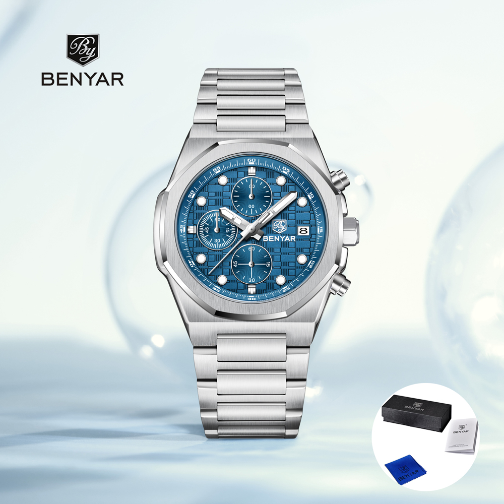2025 New BENYAR Men's Watches  - Luxury Watch Men review and price