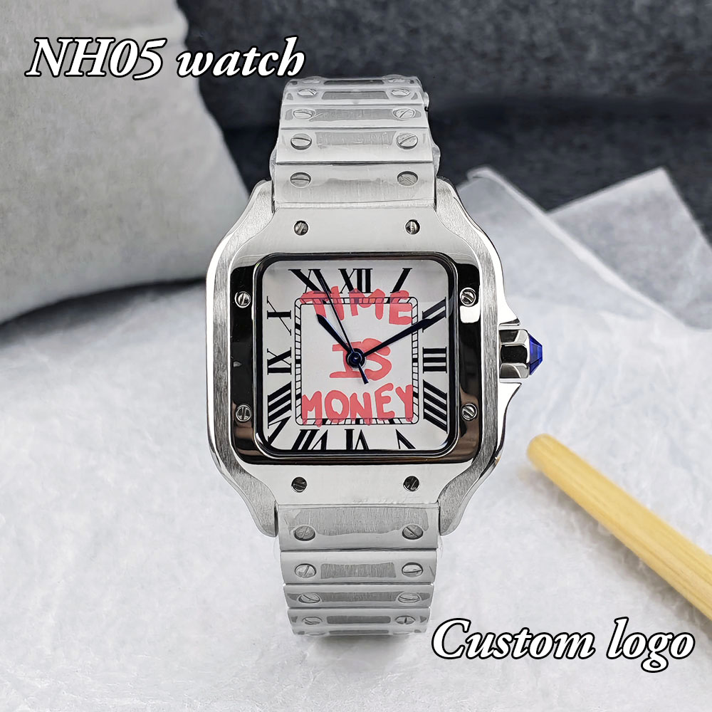 New NH05 Square Watch Time is  - Luxury Watch Straps review and price