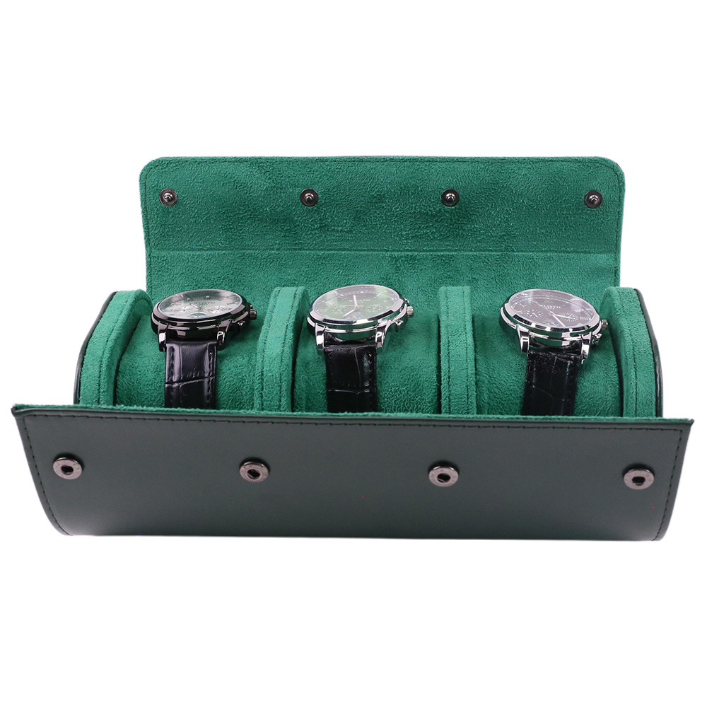 Luxury Portable 3 Slots PU Lea - Luxury Watch Winder Box review and price