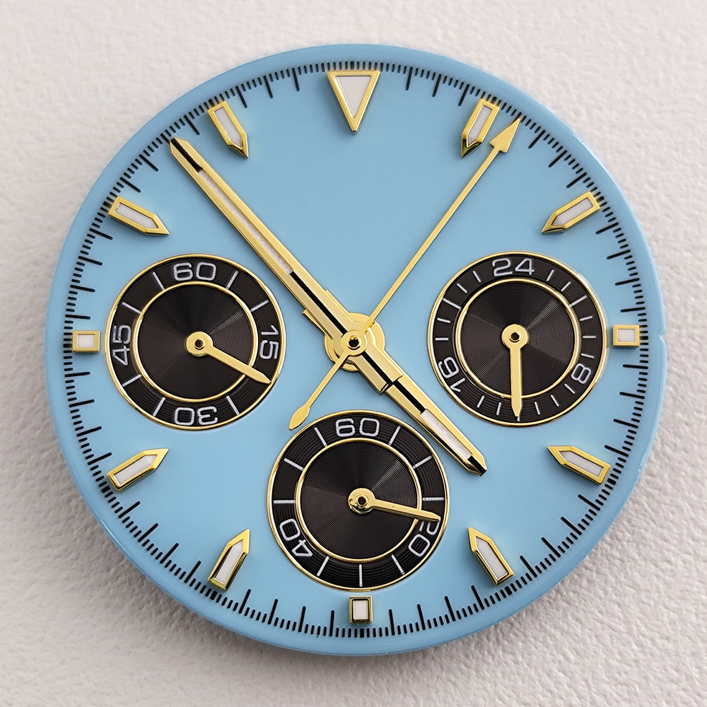 New VK63 dial enamel lake blue - Cloisonne Enamel Dial review and price
