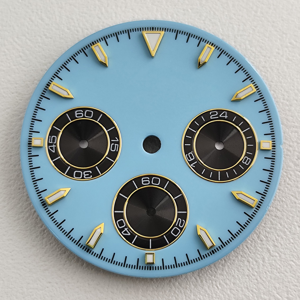 New VK63 dial enamel lake blue - Cloisonne Enamel Dial review and price