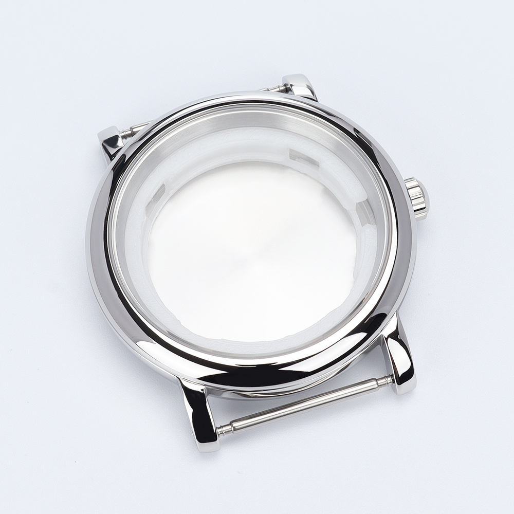 44mm Polished watch case nh35a - Exhibition Caseback review and price
