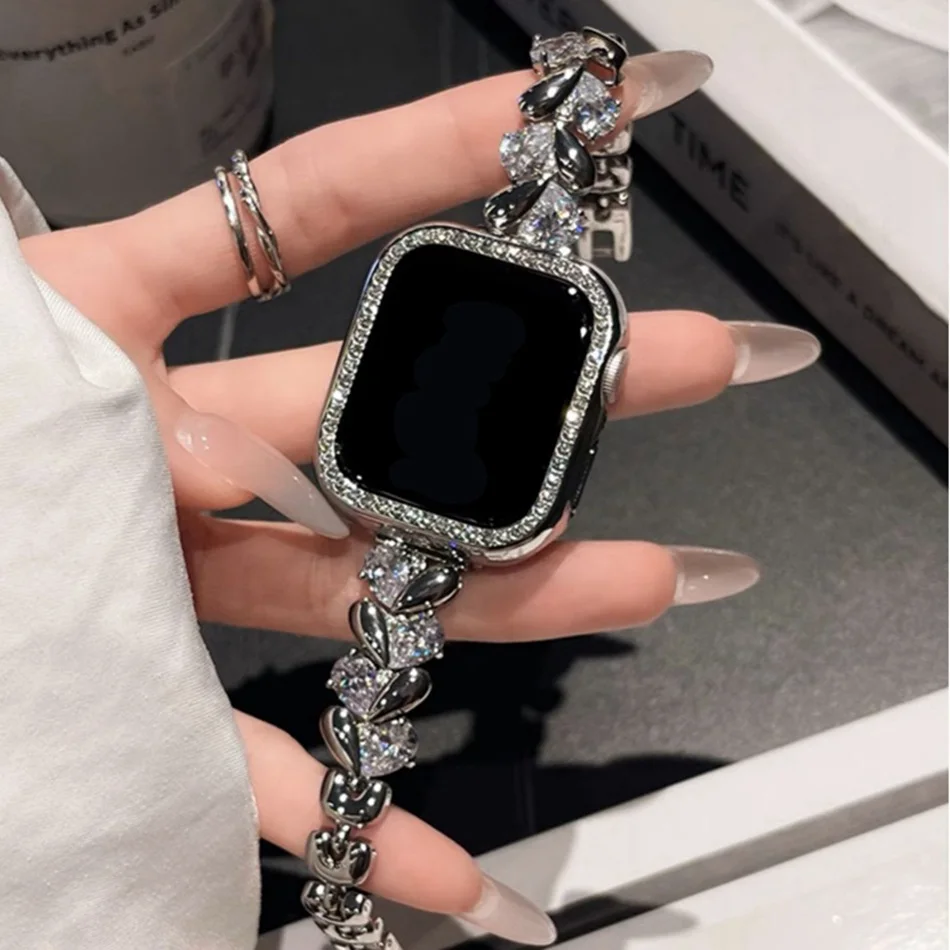 Love Diamond Strap For Apple W - Luxury Watch Apple Bands review and price