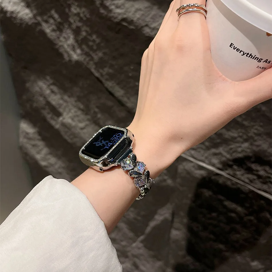 Love Diamond Strap For Apple W - Luxury Watch Apple Bands review and price