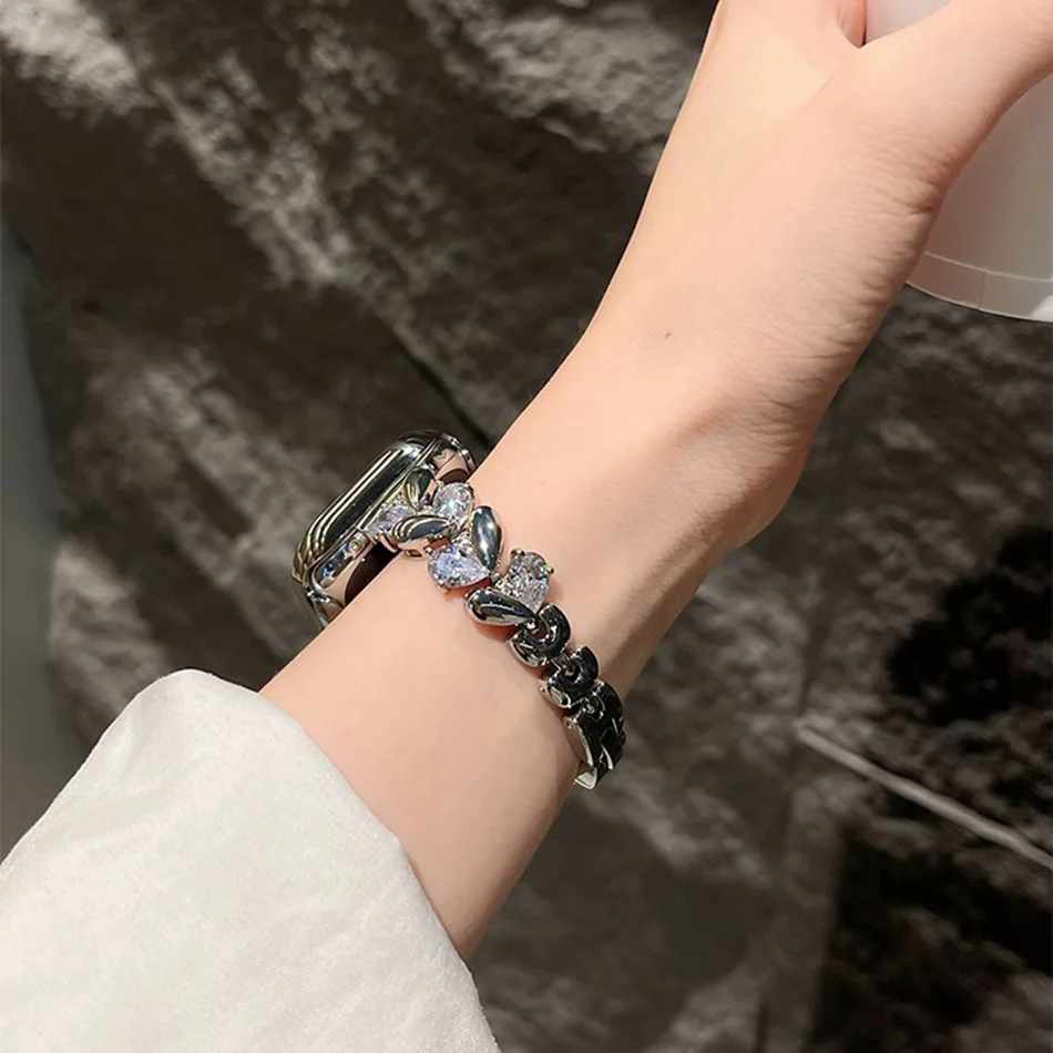 Love Diamond Strap For Apple W - Luxury Watch Apple Bands review and price