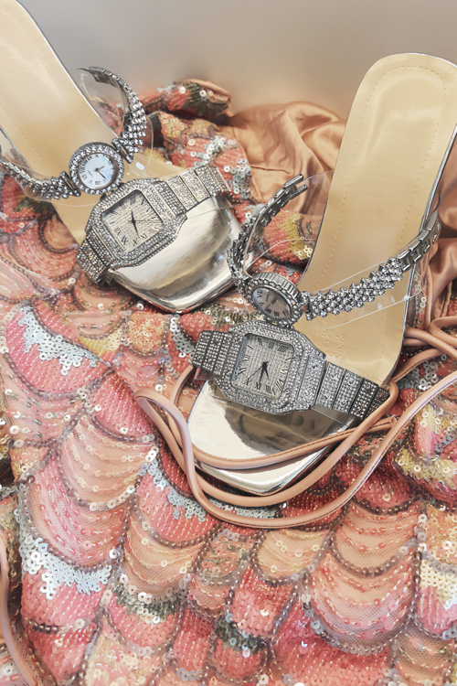 Original design Crystal watch  - Luxury Watch Straps review and price