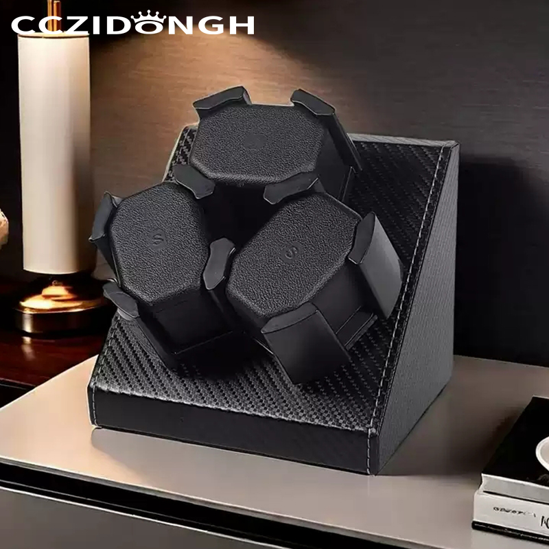 3+0 Watch Winder Leather Autom - Luxury Watch Winder Box review and price