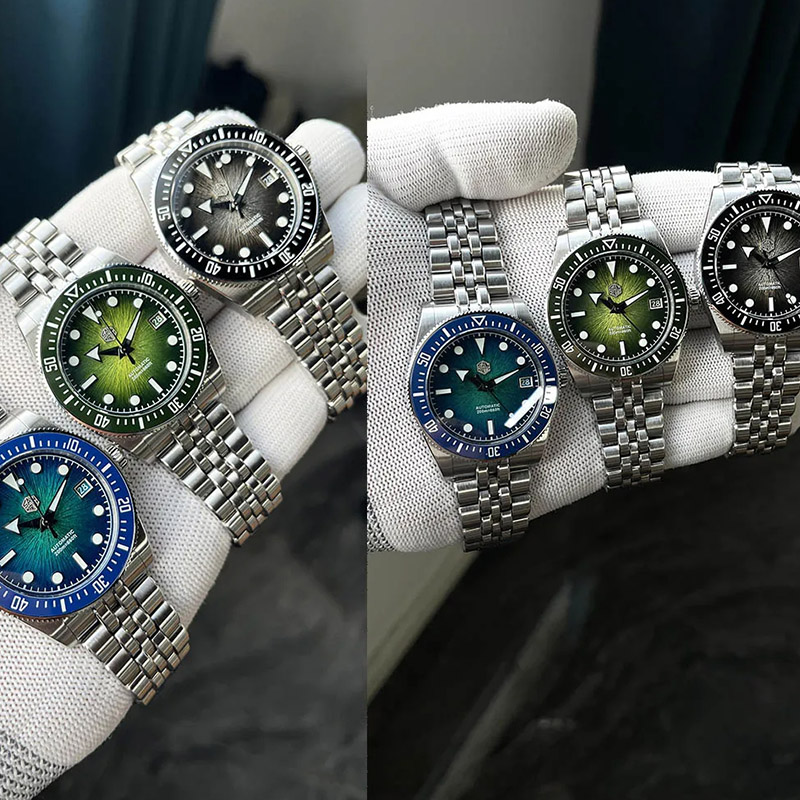 San Martin SN0148 Men's Luxury - Cloisonne Enamel Dial review and price