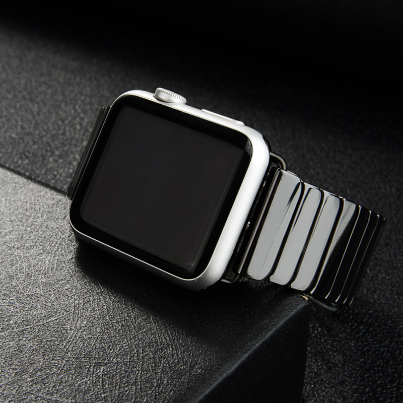Ceramic Link bracelet for Appl - Luxury Watch Apple Bands review and price