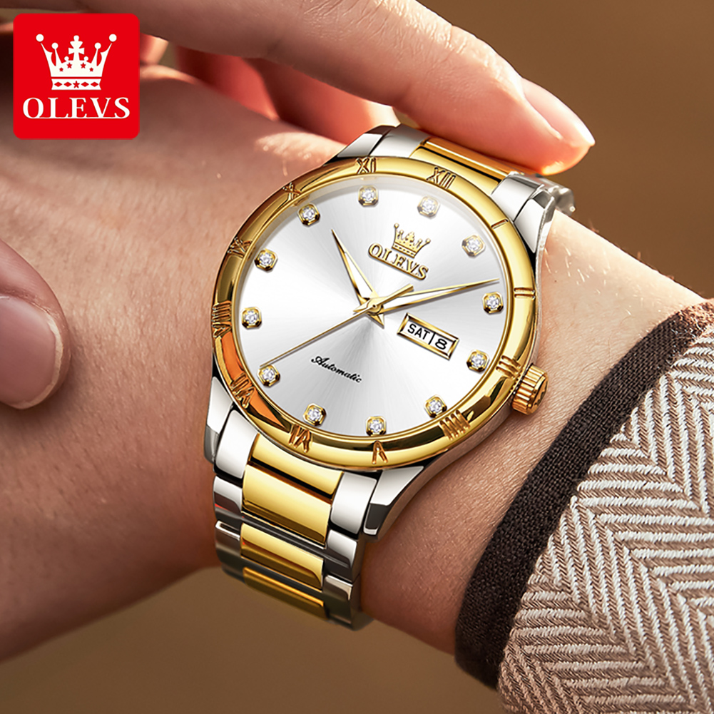 OLEVS Men's Watches Luxury Cas - Luxury Watch Men review and price
