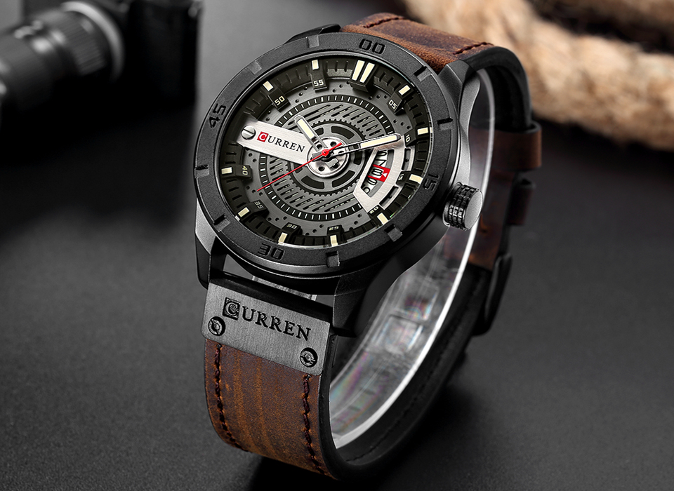 Luxury Watch Brand CURREN Men  - Luxury Watch Magazine review and price