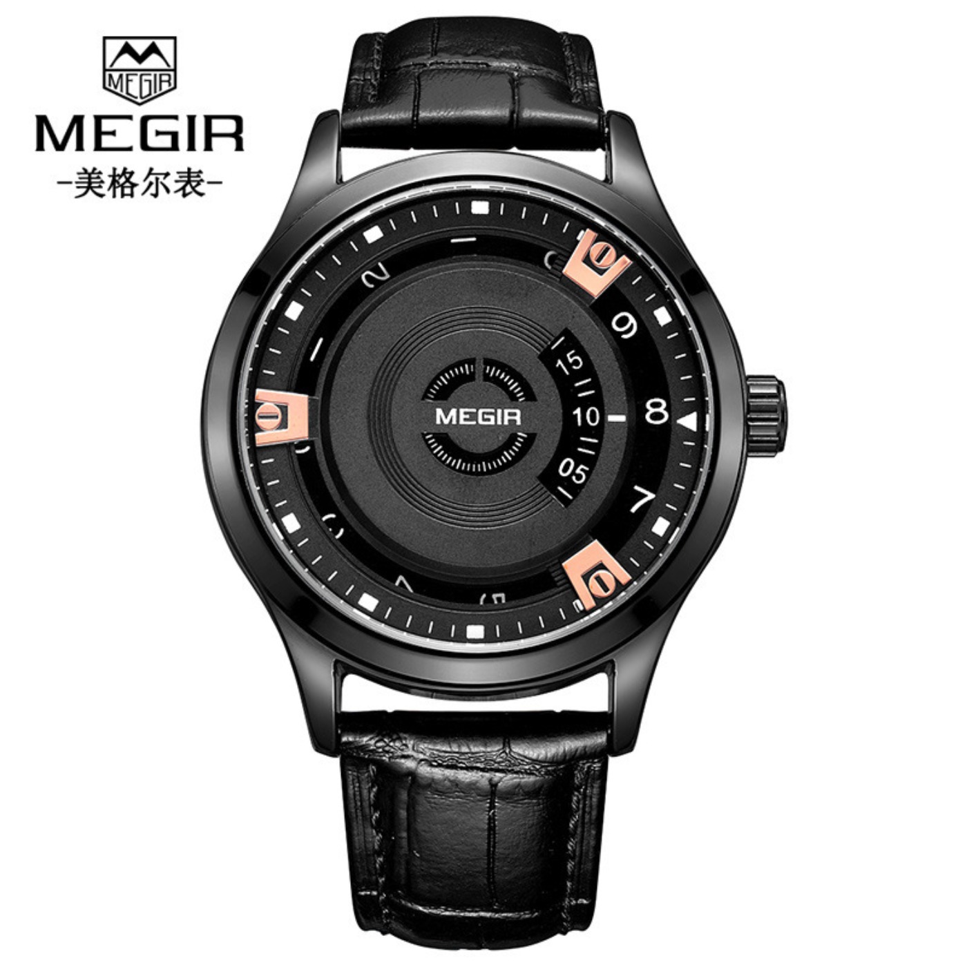 MEGIR Men Watches Luxury Leath - Luxury Watch Straps review and price