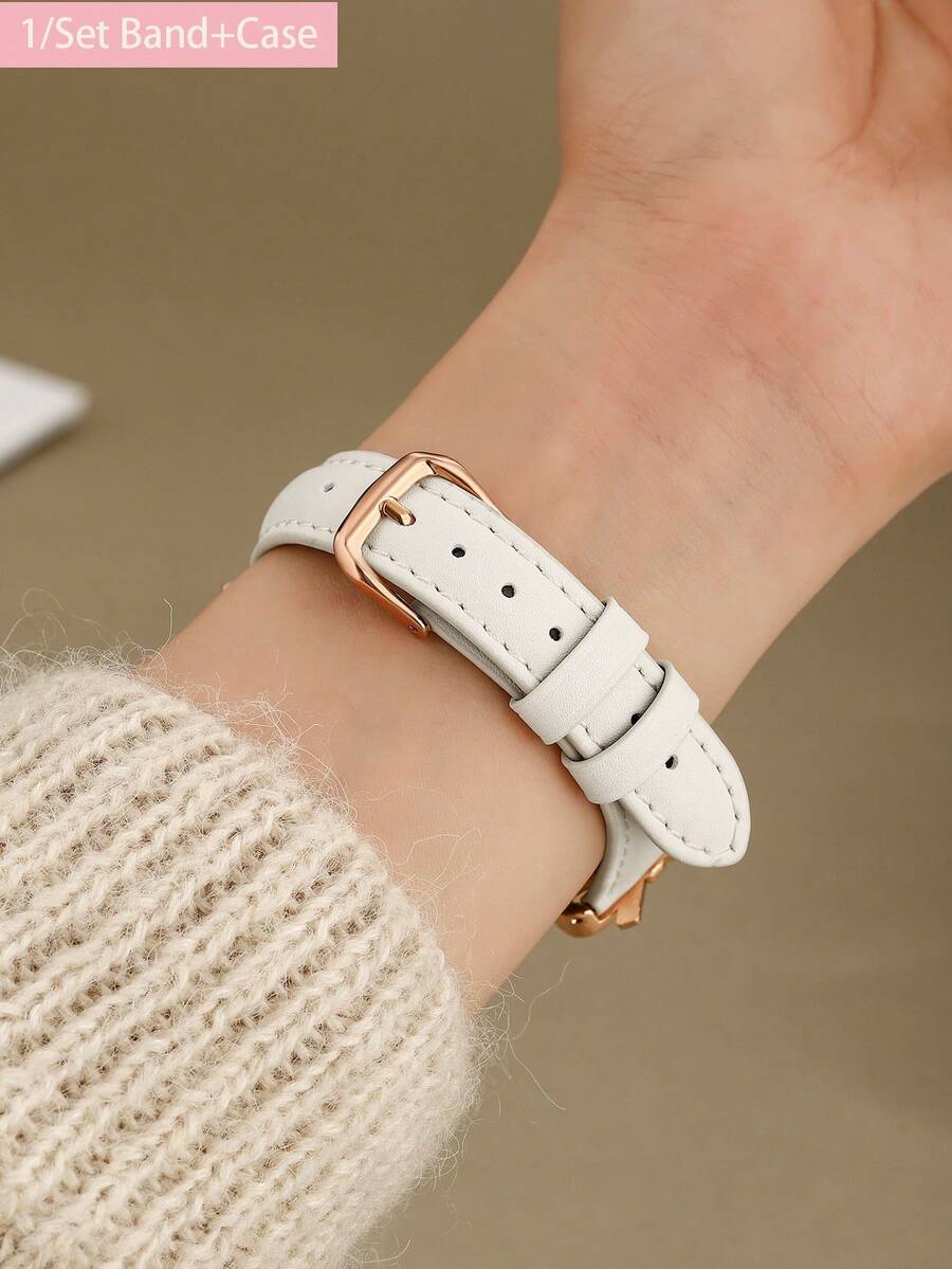 1/Set Luxury Rose Gold Diamond - Luxury Watch Apple Bands review and price