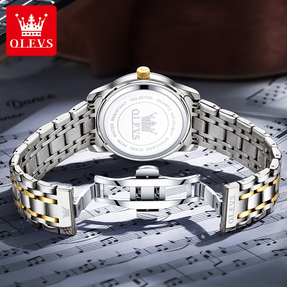OLEVS Brand Fashion men's watc - Luxury Watch Men review and price