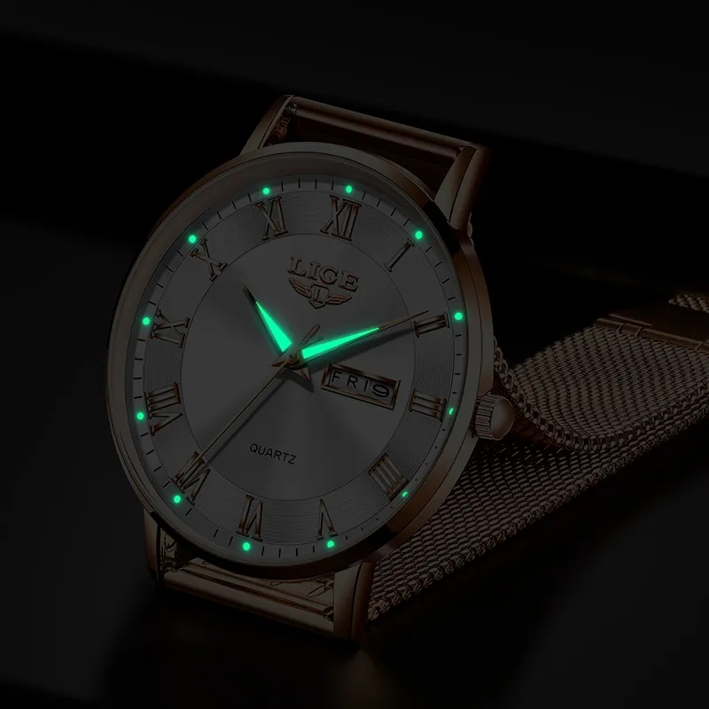LIGE Fashion Women Watch Top B - Dress Watch Ultra Thin review and price