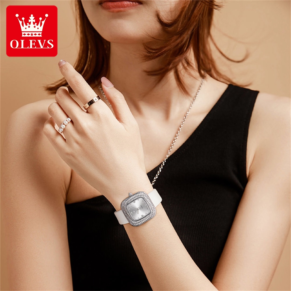 OLEVS 5512 Luxury Elegant Wome - Luxury Watch Leather Strap review and price