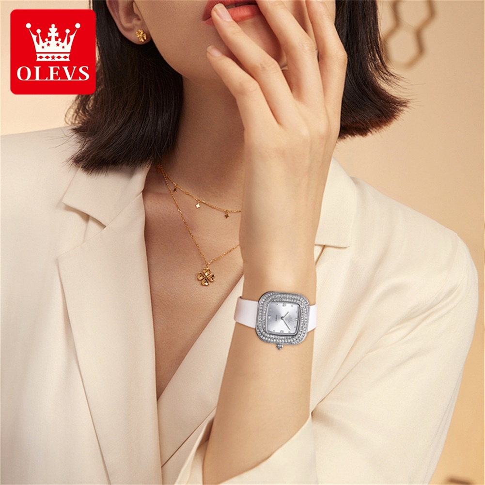 OLEVS 5512 Luxury Elegant Wome - Luxury Watch Leather Strap review and price