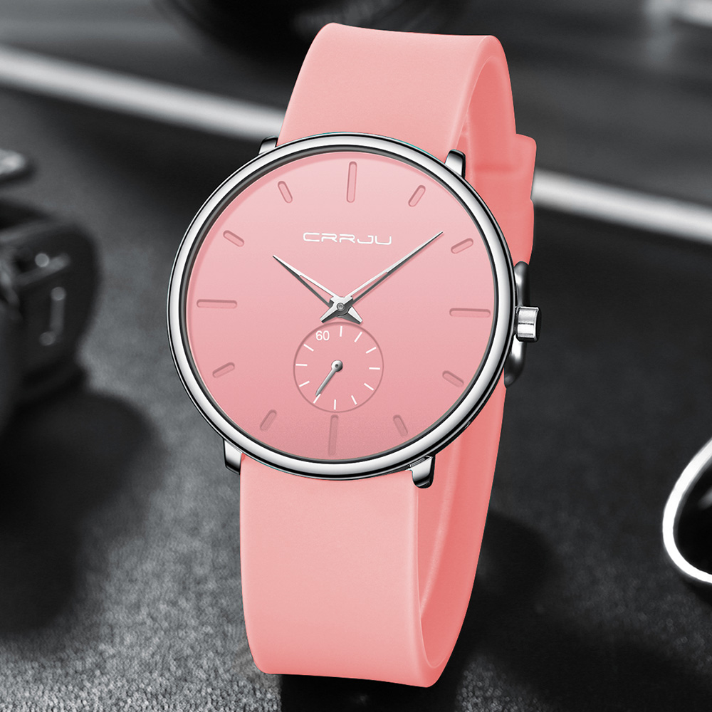 CRRJU Men Women Set Couple Fas - Dress Watch Ultra Thin review and price