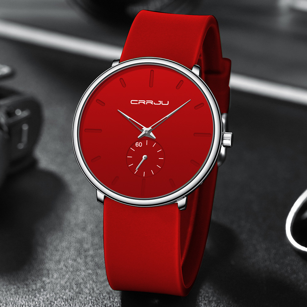 CRRJU Men Women Set Couple Fas - Dress Watch Ultra Thin review and price