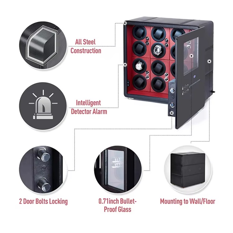 Luxury 12 Automatic Rotors and - Luxury Watch Winder Box review and price