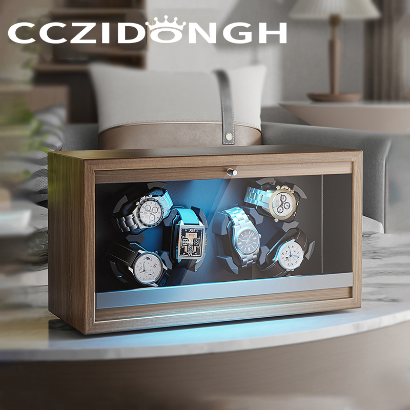 Brand New Wooden Watch Winder  - Luxury Watch Winder Box review and price