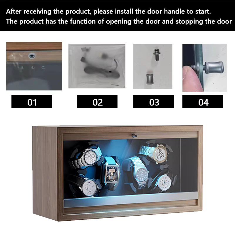 Brand New Wooden Watch Winder  - Luxury Watch Winder Box review and price