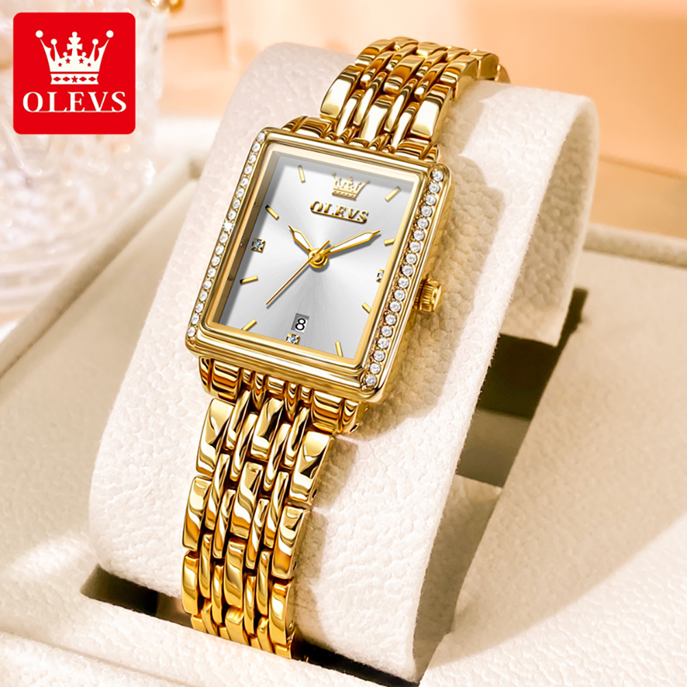 OLEVS 9995 Date Watch for Wome - Ladies Luxury Watch review and price