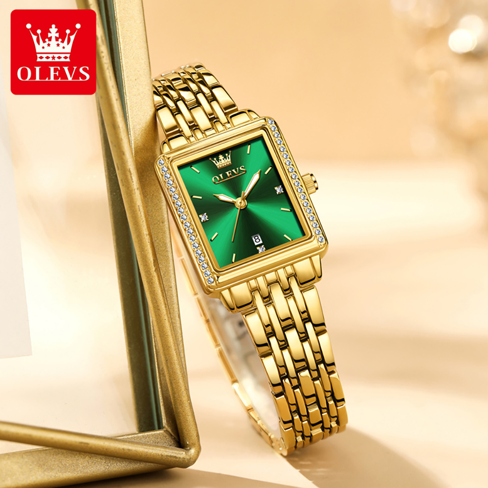 OLEVS 9995 Date Watch for Wome - Ladies Luxury Watch review and price