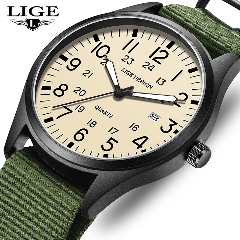 LIGE 2025 TOP NEW quartz wrist - Luxury Watch Men review and price