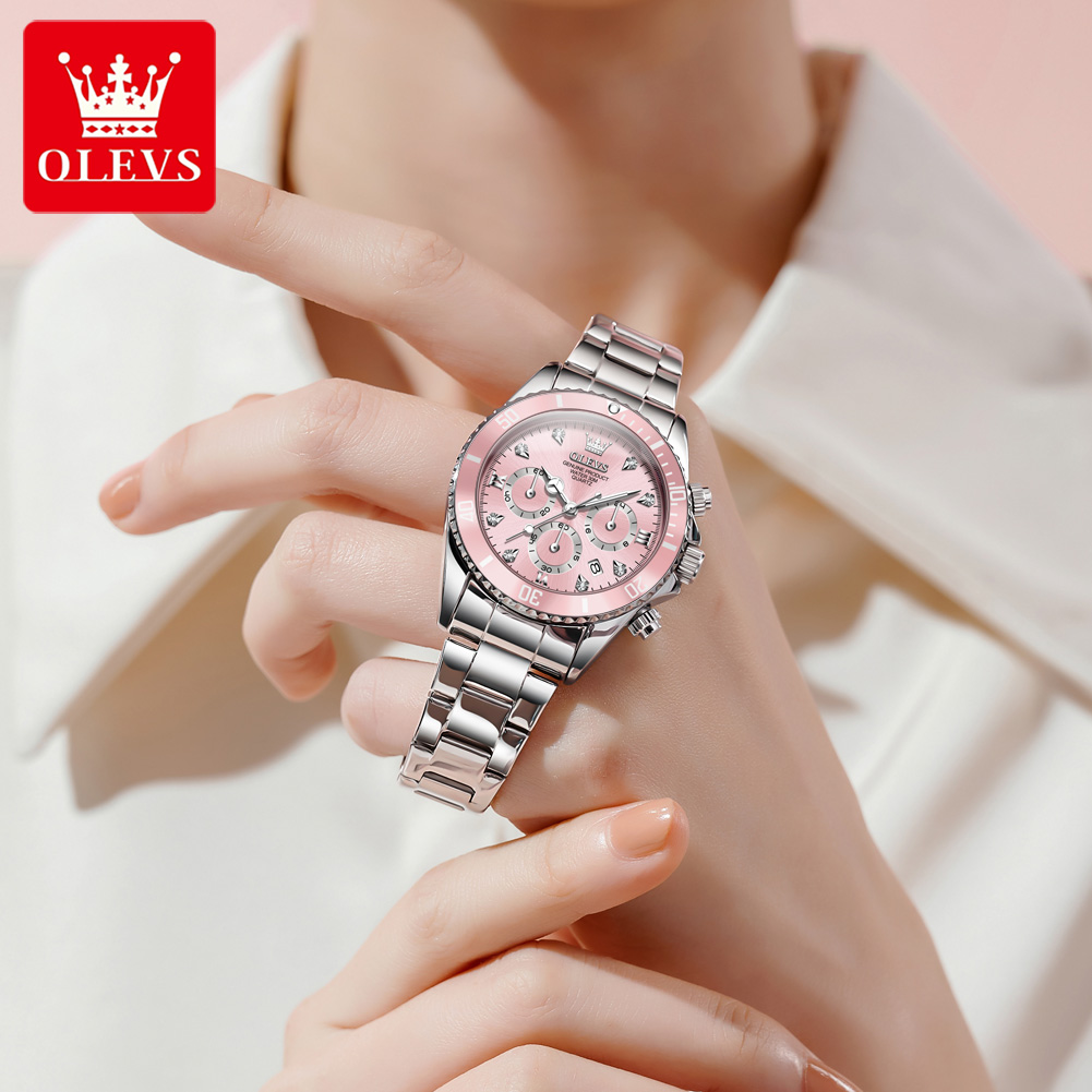 OLEVS Women Watch 5632 Elegant - Luxury Watch And Bracelet review and price