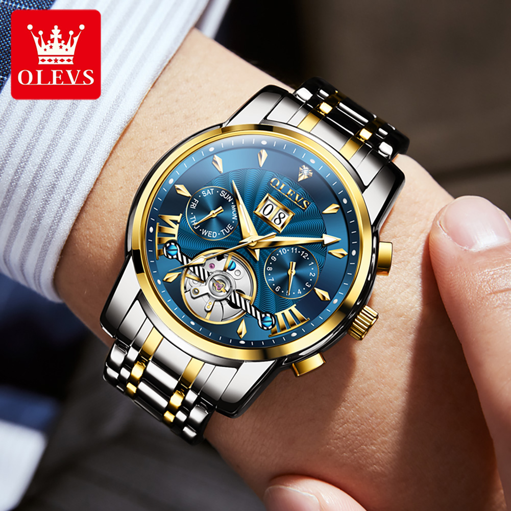 OLEVS Men Watches Luxury Fashi - Luxury Watch Men review and price
