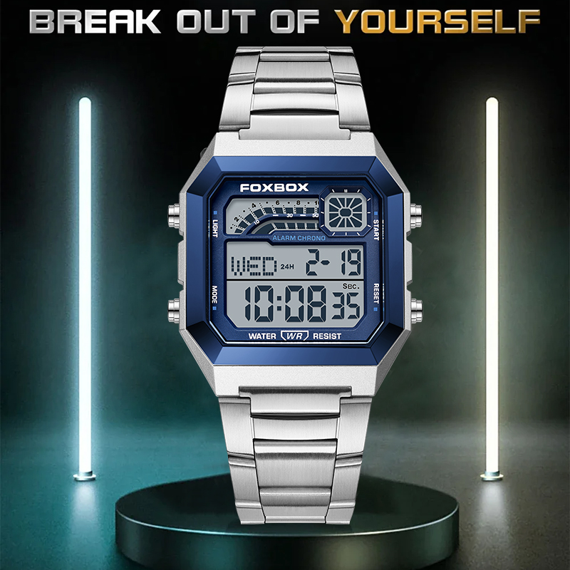 FOXBOX Fashion Luxury Digital  - Luxury Watch Men review and price